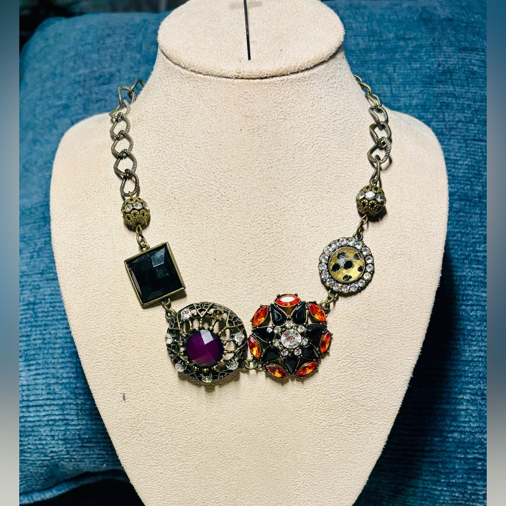 Multi-Color Statement Necklace